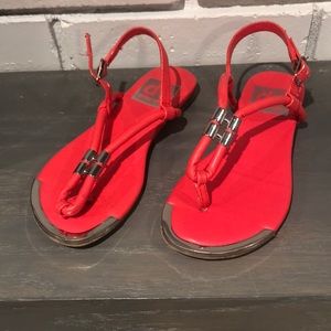 Little girls Dolce Vita Torin coral sandal